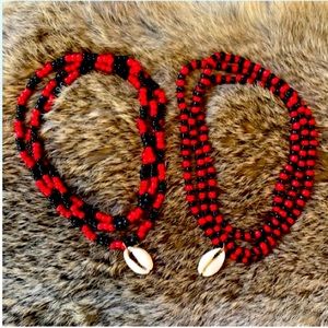 Handmade Elegua Waistbeads/Necklace
